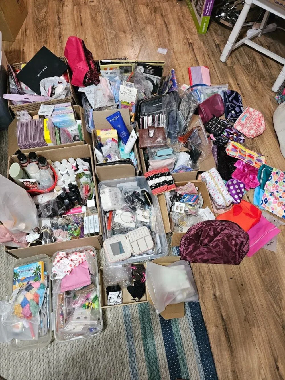 Cosmetic Bag Stuffed w/ Beauty Goodies + Chance to Win Michael Kors Bag